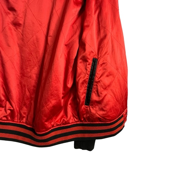 Levi's Reversible Varsity Bomber Embroidered Roses Jacket - Picture 8 of 9